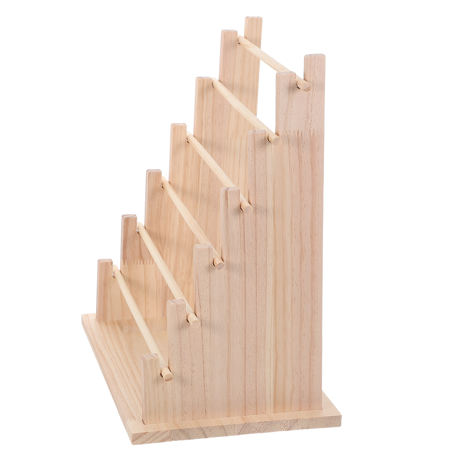 Wooden Ribbon Storage Rack 6 T - The Florist Supply Shop recension och pris