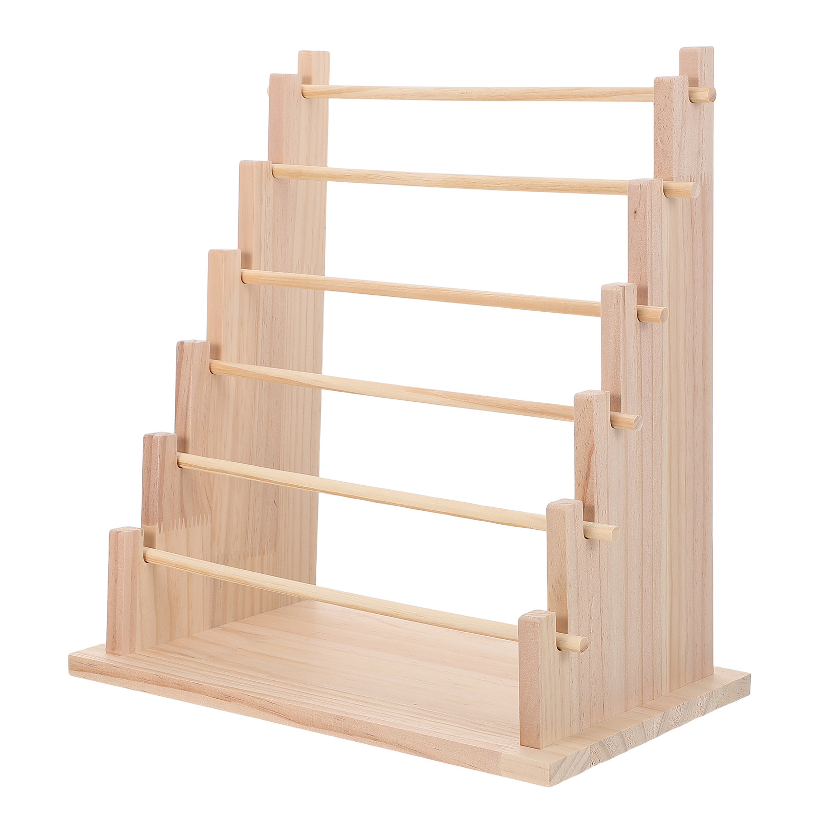 Wooden Ribbon Storage Rack 6 T - The Florist Supply Shop recension och pris