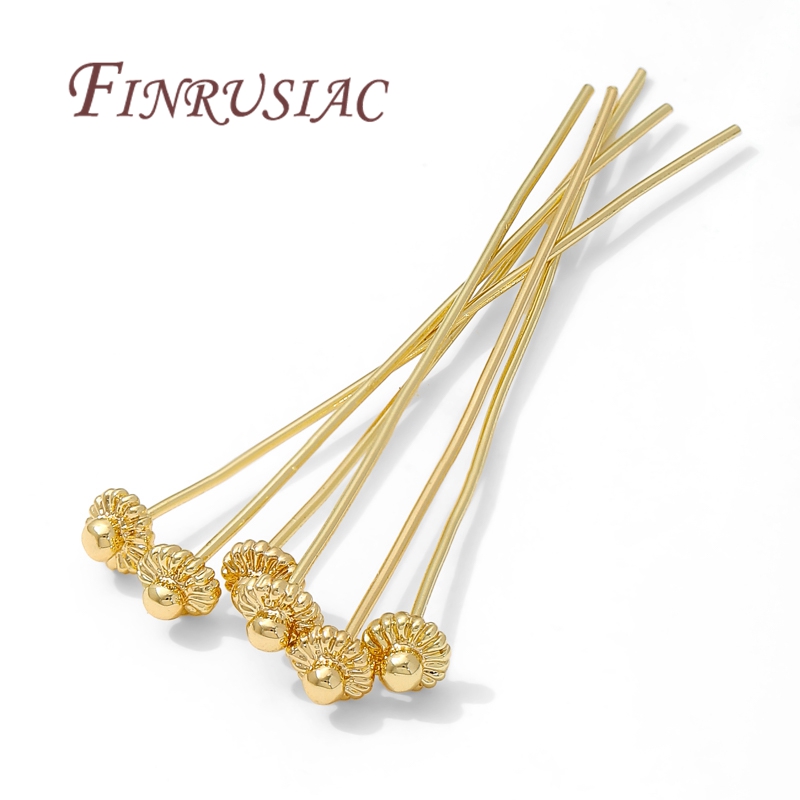 10/20Pcs/Lot 18K Gold-plated P - Florist Supplies recension och pris