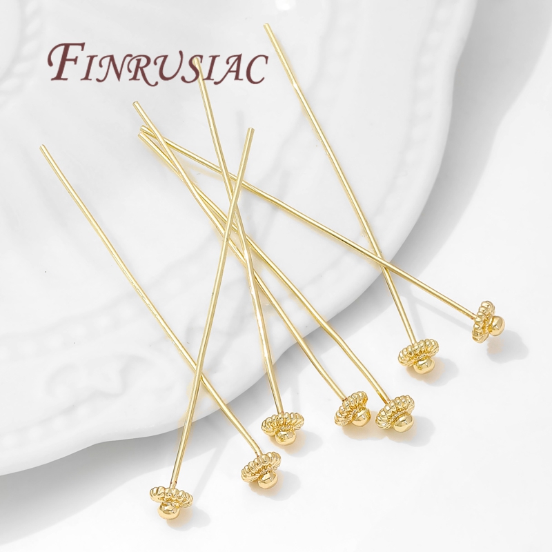 10/20Pcs/Lot 18K Gold-plated P - Florist Supplies recension och pris