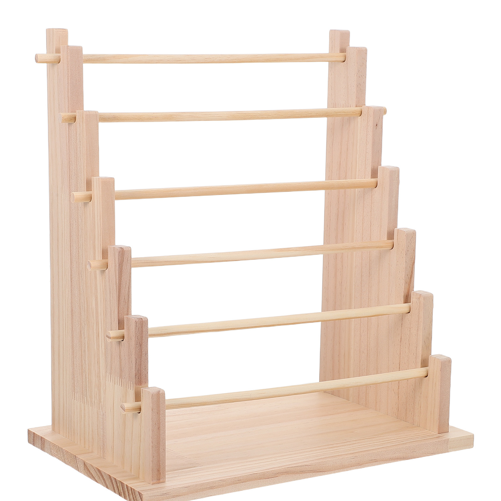 6 Tier Wooden Ribbon Storage R - The Florist Supply Shop recension och pris