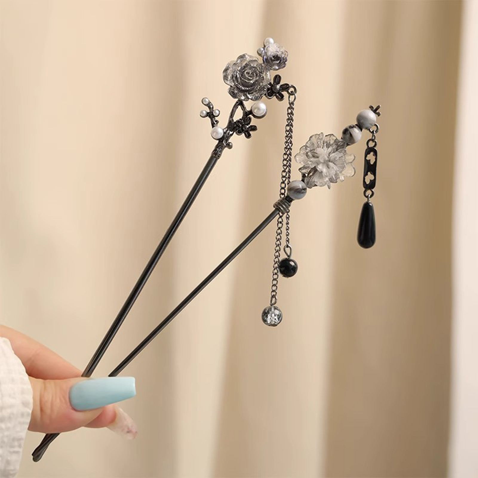 Elegant Flower Hair Sticks For - Florist Supplies recension och pris