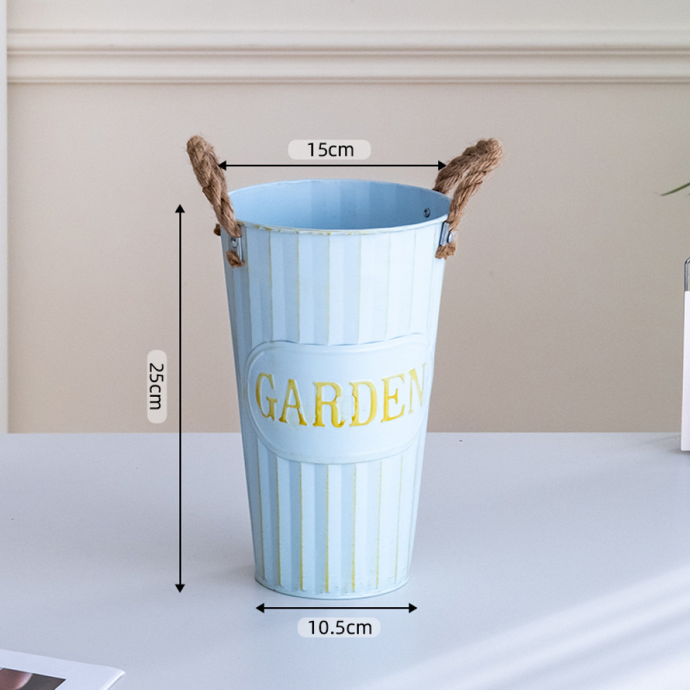 Pastoral Iron Plant Pot Decora - The Florist Supply Shop recension och pris
